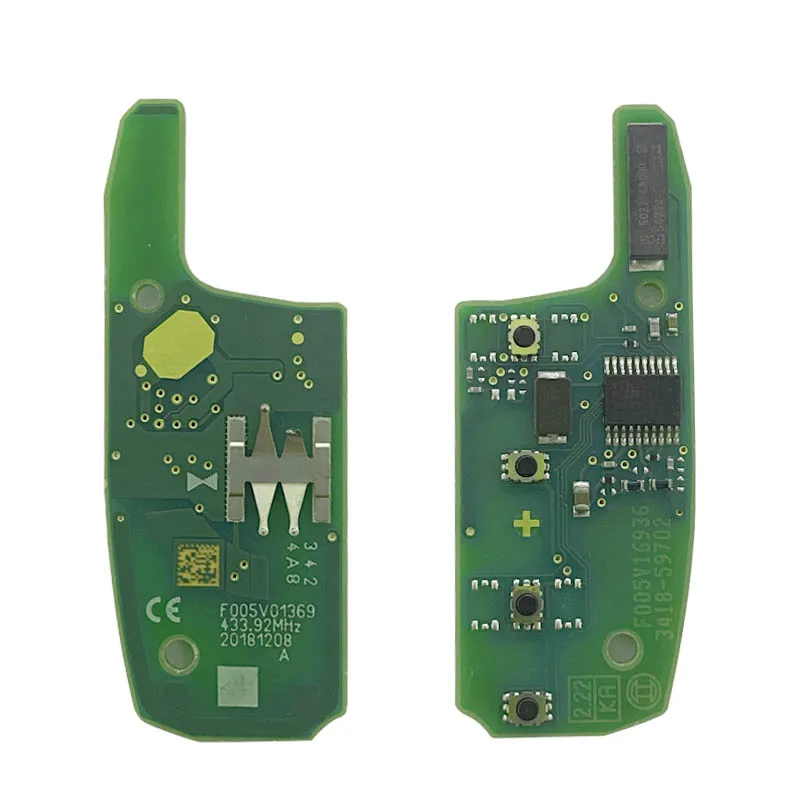 CN014089 Original Car Remote Control Key PCB For Chevrolet Cruze Avo 434MHz ID46 PCF7961E Auto Smart Replace Flip Key Board