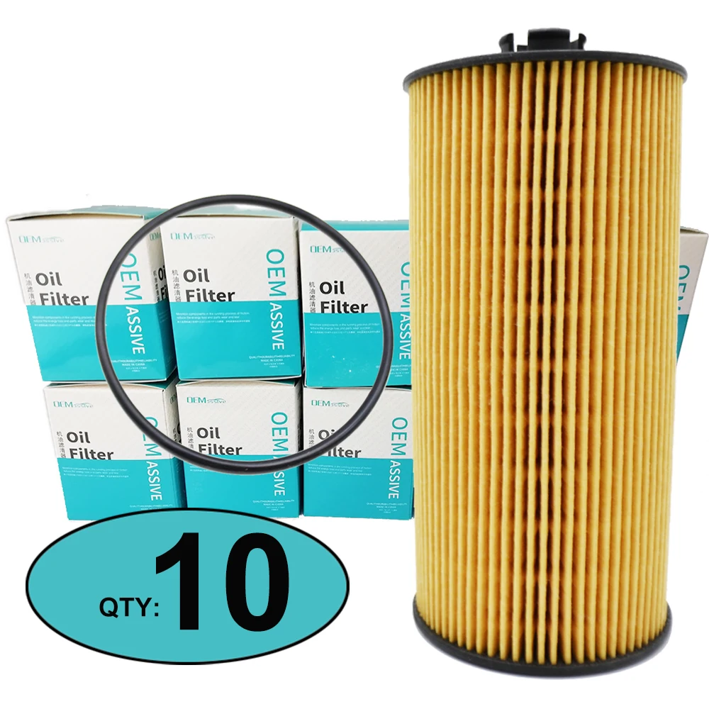 

10x масляный фильтр двигателя 3C3Z6731AA для Ford PowerStroke Diesel 6,0 6,4 E350 E450 F250 F350 F450 2004 2005 2006 2007 2008 2009 2010