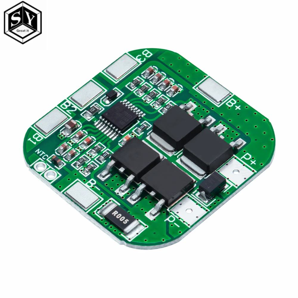 4S 14.8V / 16.8V 20A peak li-ion BMS PCM battery protection board bms pcm for lithium LicoO2 Limn2O4 18650 li battery