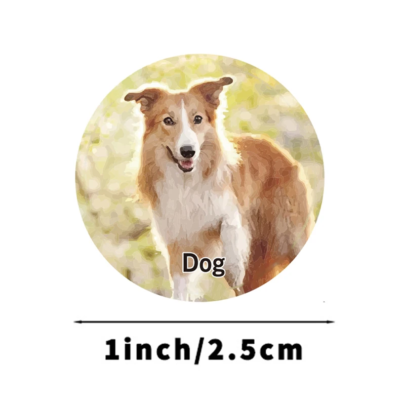 子供のための動物園の報酬ステッカー,500個/ロール,学校の子供のための楽しい動機付けのステッカー,素敵な文房具