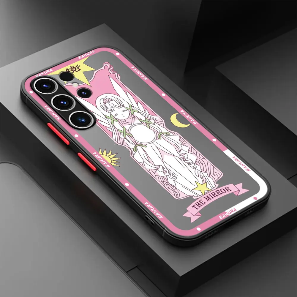 Card Captor SAKURA Cartoon Phone Case for Samsung Galaxy S22 5G S10 S21 Plus S20 FE S10 Lite S23 Ultra S21 FE Soft Print Cover