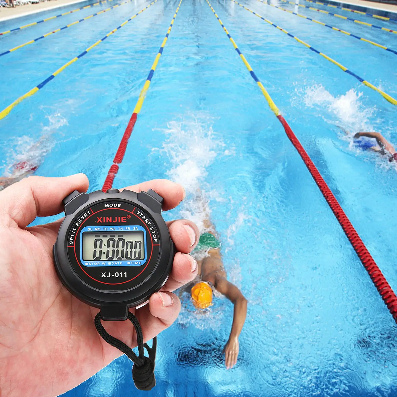 

new Chronometer Handheld Pocket Stopwatch 0.01s Accuracy Professional Digital Sport Stopwatch LCD Timer Stop Watch Timer Tools