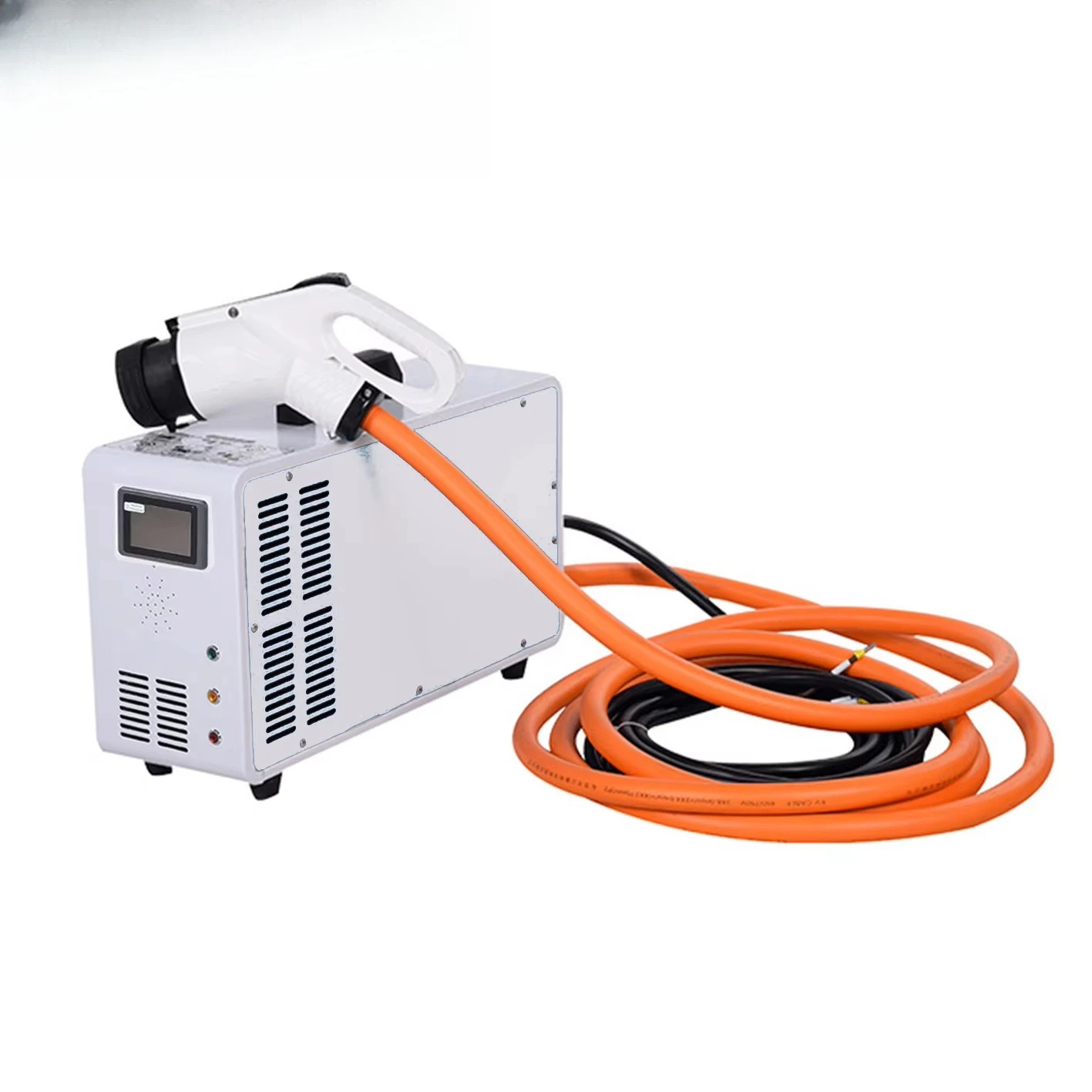New 43kW-100kW GBT CCS OCPP 1.6 Portable DC EV Charger with IP65 Protection APP+WiFi+RFID Start 5m Cable for Electric Vehicles