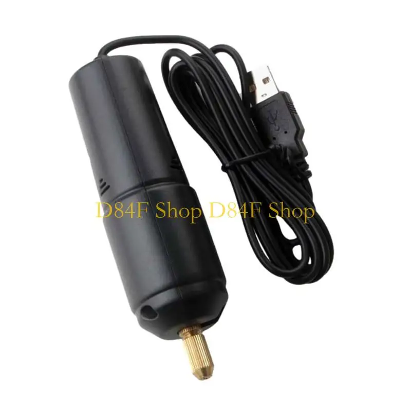 

D84F Drills Portable Handheld USB Drill Rotary Tools Engraver Pen for Cleaning and Engraving USB Cable Dill