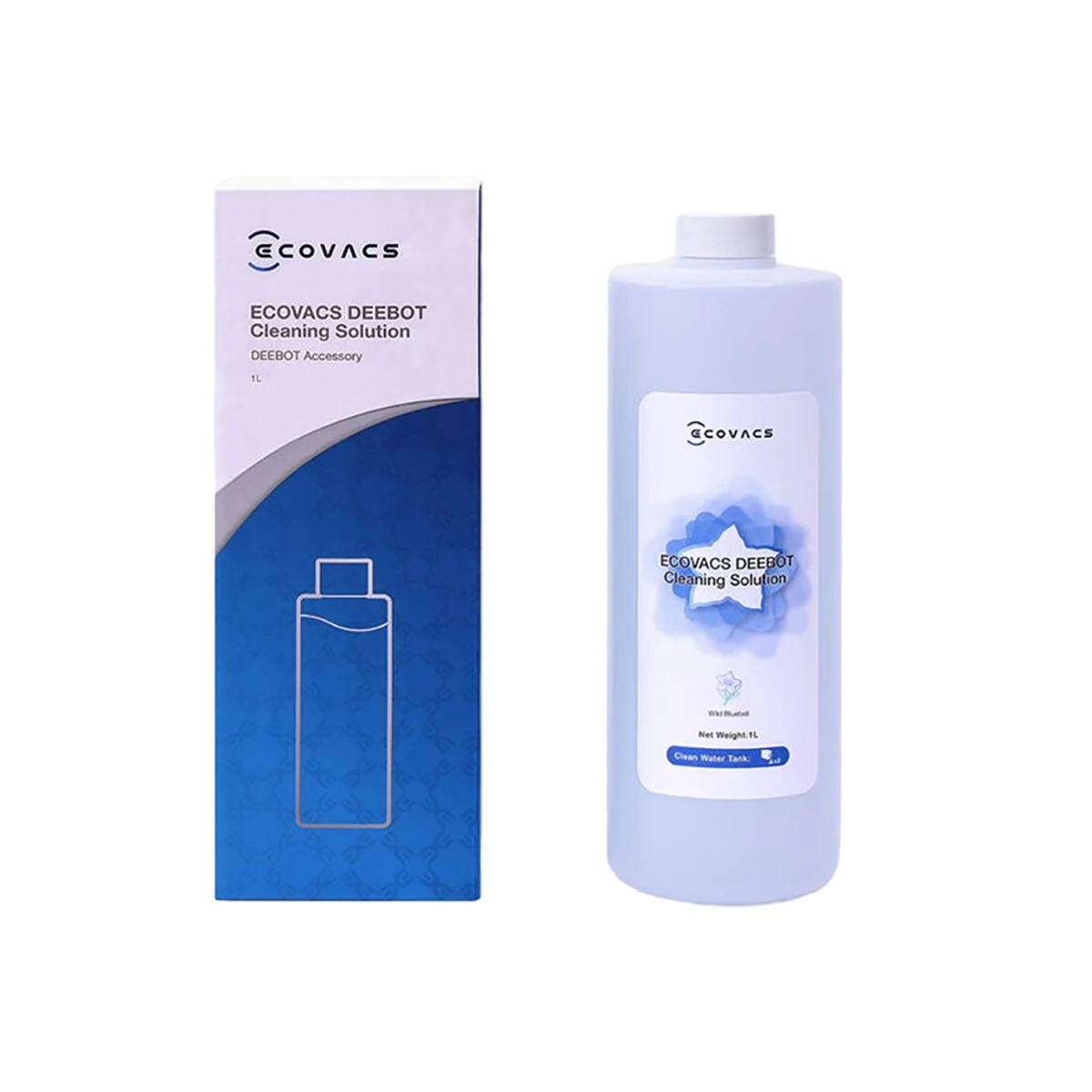 1L Original Cleaning Fluid ECOVACS Deebot Ozmo Liquid T20 N9＋T10 OMNI/T10 TURBO/X1 OMNI/X1 TURBO Floor Cleaning Solution Liquid