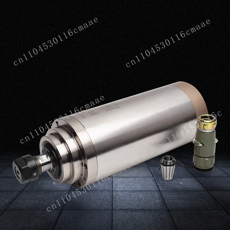 Water-cooled spindle motor 110V2.2KW high-speed power head stone silent woodworking engraving machine electric spindle