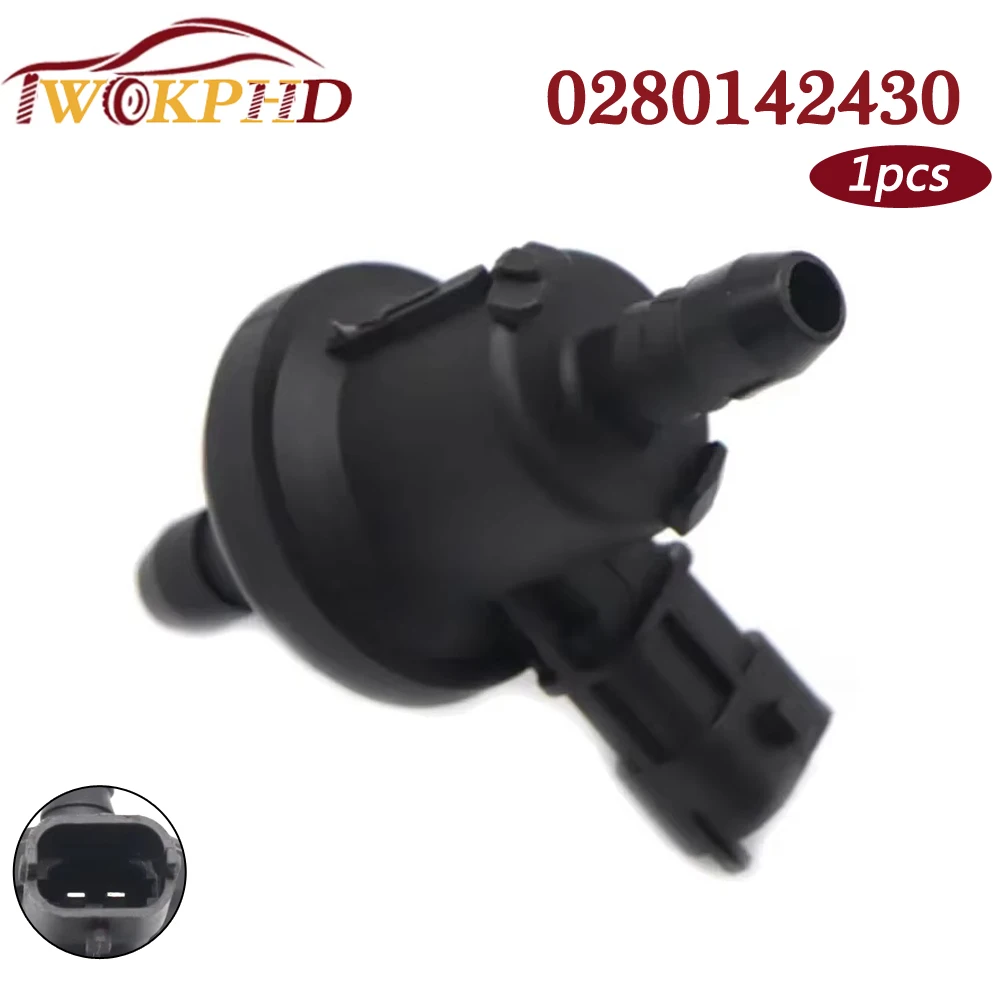 Car 1PC 0280142430 Canister Purge Solenoid Valve For Chevrolet Cruze Sonic Trax Opel Corsa Insignia Vectra Zafira Astra 55574240