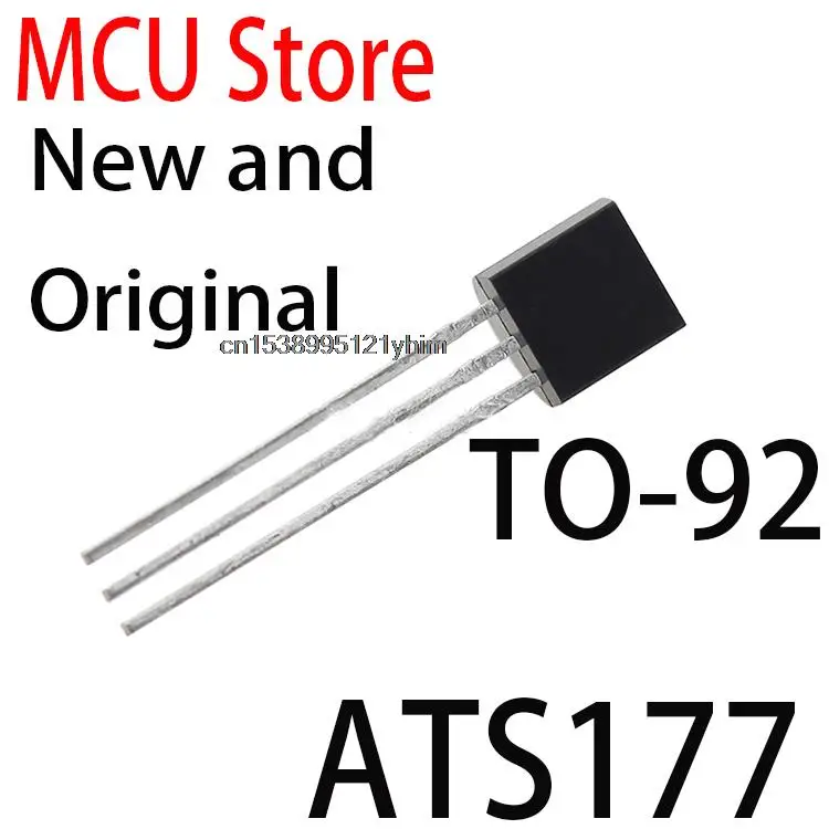 10PCS New and Original ATS177-PL-B-B TO-92  177 TO92 FS177 NY1177 HALL ATS177