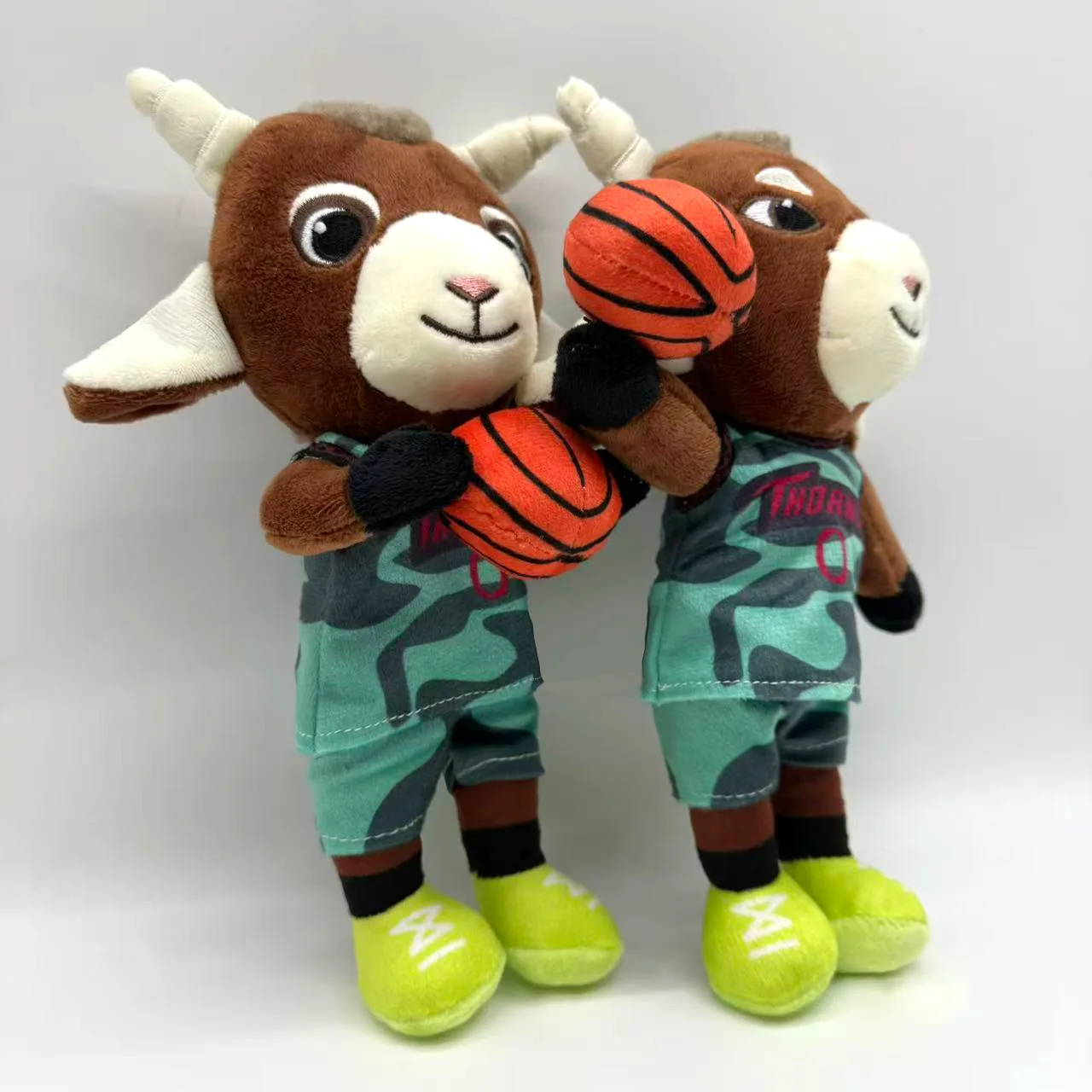 2026 Movie Goat Basketball Star Plush Toys Cute Cartoon Anime Animal Figure Peripheral Gifts