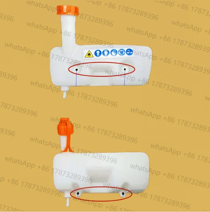 Tanque de combustible 3WF-3A para 3WF-3B 3WF-3 3WF-2.6 1E40FP-3 1E40FP-3Z depósito de desbrozadora rociadora con tapa de filtro