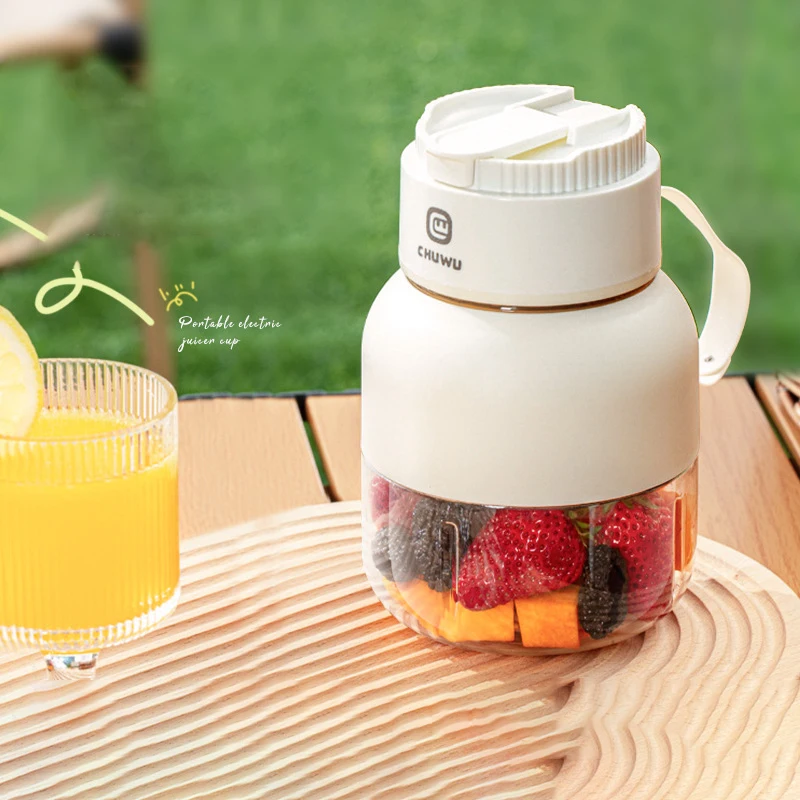 Rechargeable Multi-Function Juicer Barrel, Type-C Interface, Can Take Out Juicer, Barrel