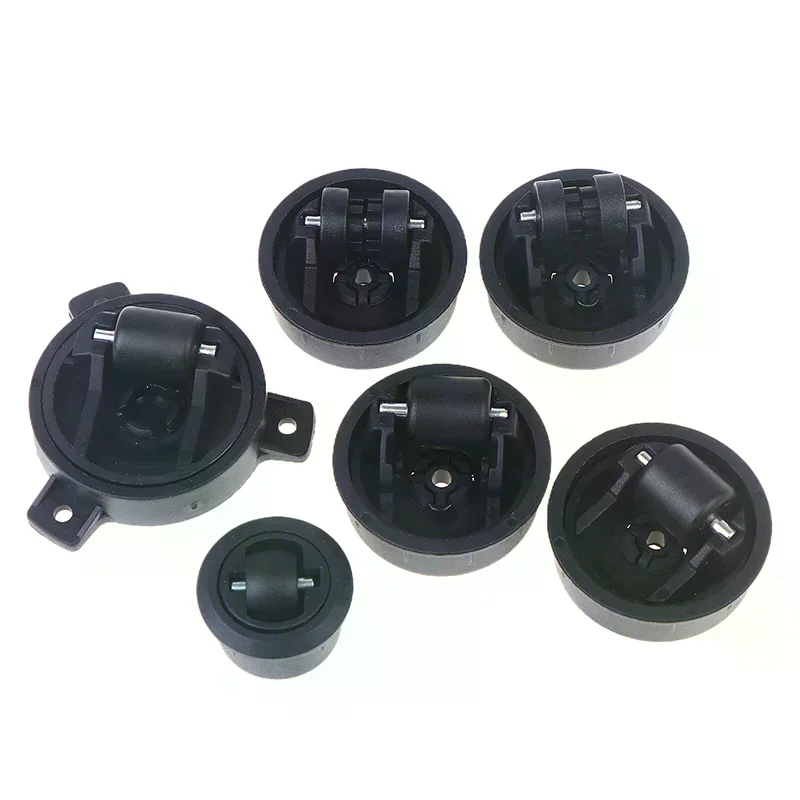 4pcs Invisible Universal Slotted Wheel 360 Degree Rotation Caster Smooth Quiet For Home&Office Furniture Bottom Push-pull Moving