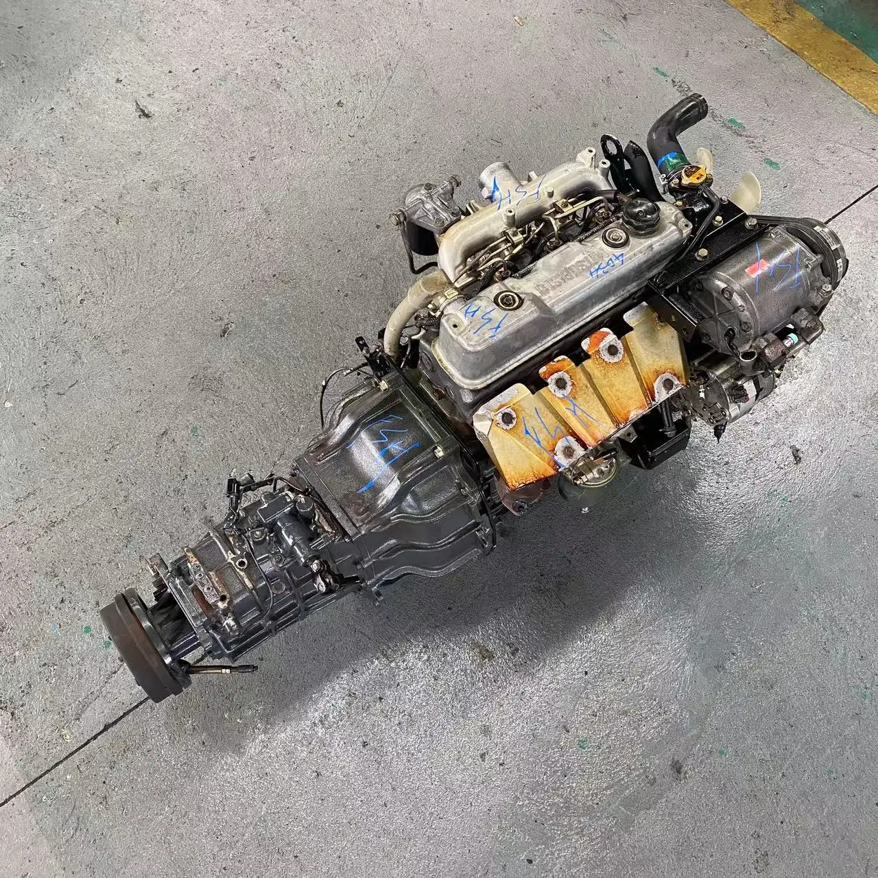 For M1 tsu b1shi Boutique 4D34  TURCK Second-hand Engine Assembly Engine  4 Cylinder Direct