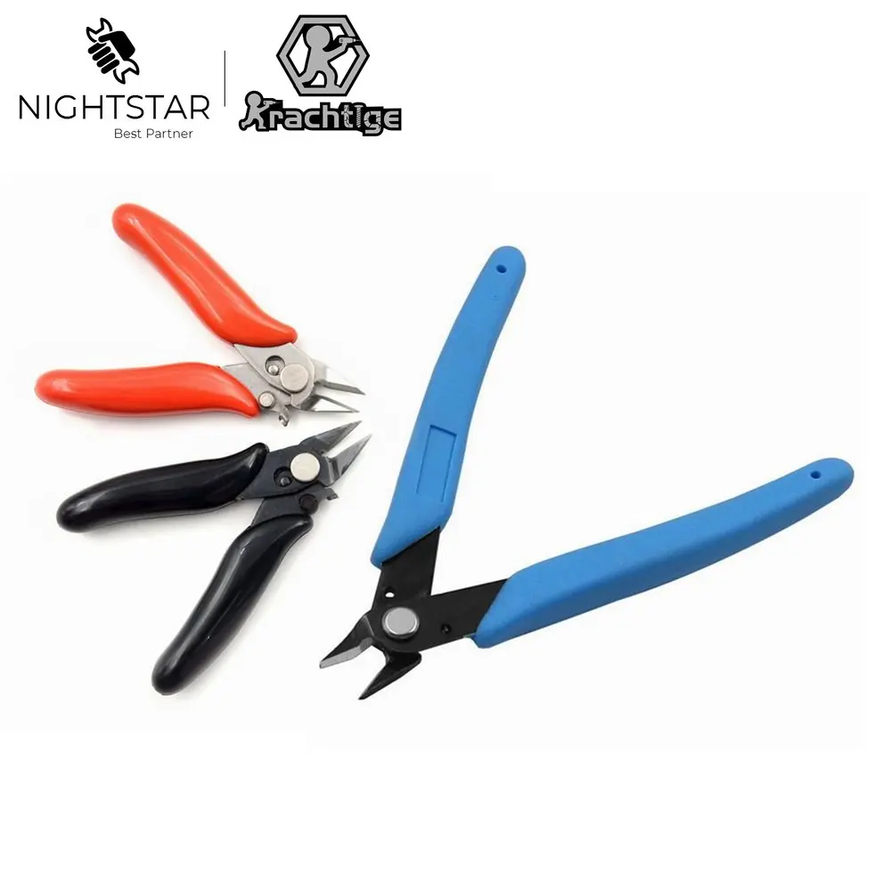 

3.5" 5" Electric Wire Cutter Pliers Shears Diagonal Side Mini Cutting Pliers Nippers 125mm 170 II for Woodworking Tools