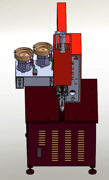 Usun Model : ULYP-518   8 Tons  Deep Throat Hydraulic Fastener Insertion Press Riveting Machine with Top and Bottom Auto Feeder