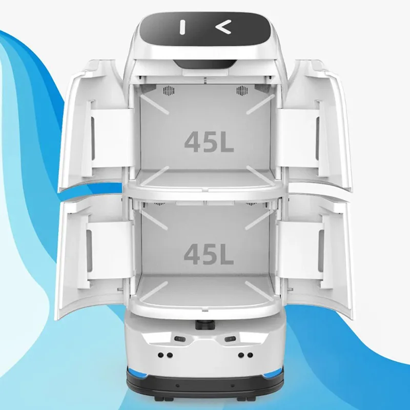 Intelligent Service Robot for Hotel Restaurant Room and Exhibition Hall Welcome Reception Collaborative Delivery Robot