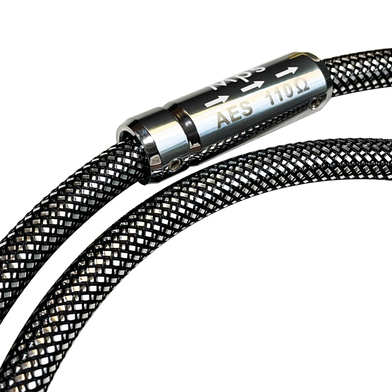 HiFi Mps ARTHUR Graphene OCC Audio Decoding Leistungsverstärker XLR AES Stecker 110 Ohm AES Digitales Balance-Kabel