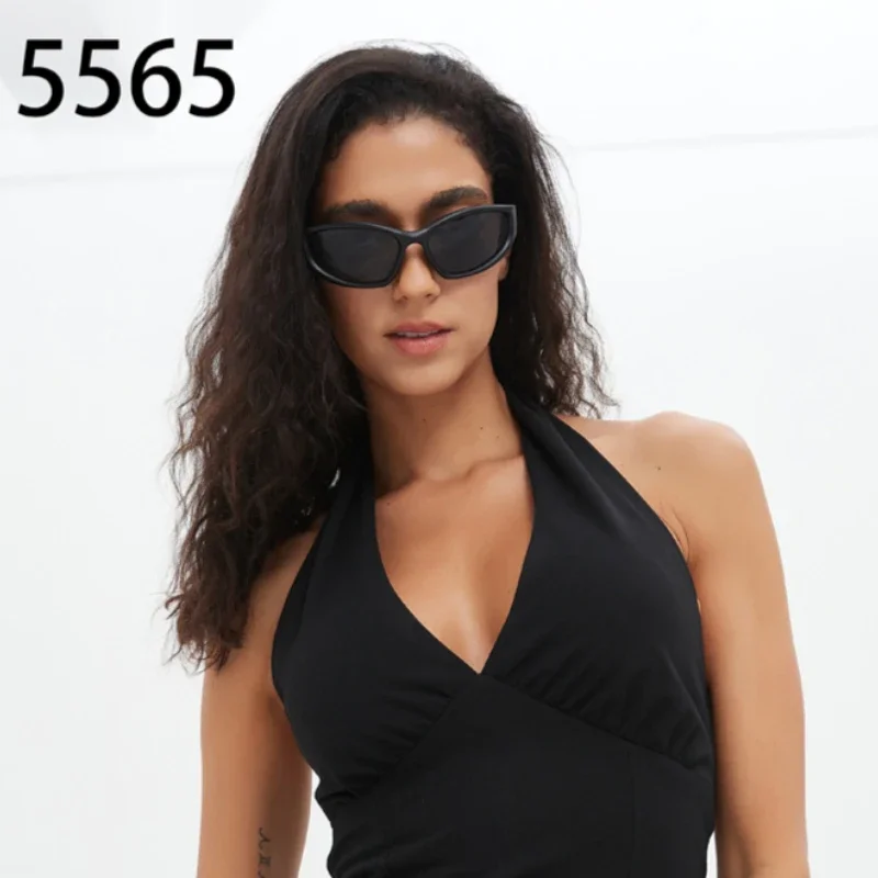 Y2K Cat Eye Occhiali da sole Donna Moda Vintage Tonalità femminili Designer Occhiali di lusso UV Occhiali da sole da ciclismo Oculos Gafas De Sol