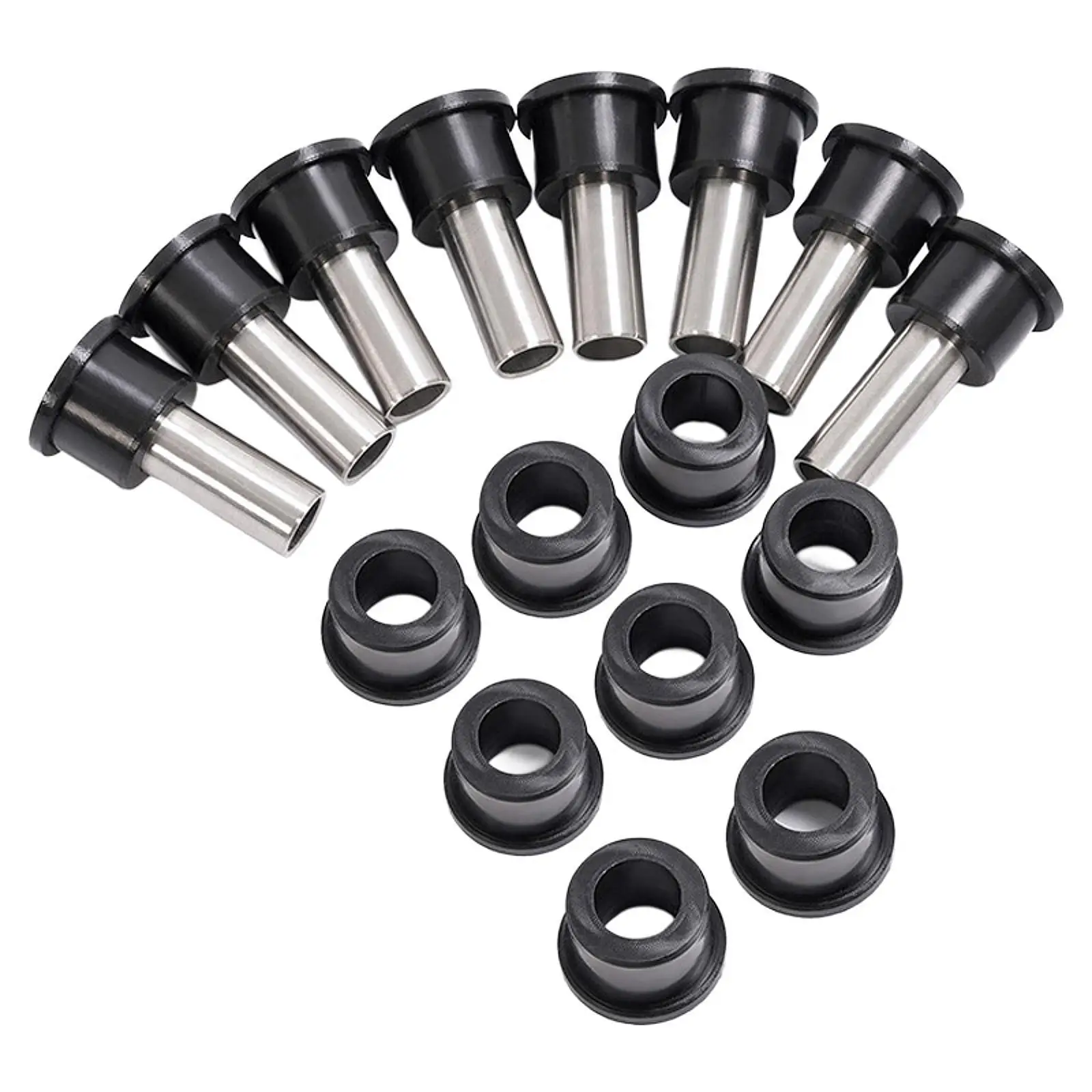 

24 Pieces ATV A-arm Bushing Set All-terrain Vehicle Parts Wearproof ATV Replacement Kit for Sportrax 400 1999-2008