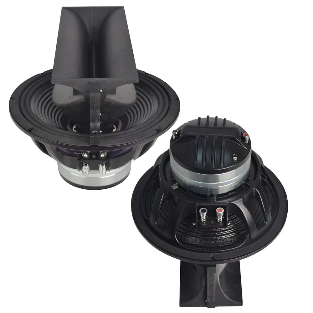 1075-056 New Design 10 Inch Neo Coaxial Speaker 3Inch Coil 400W RMS in Woofer RMS 100W in HF Driver Speaker for Line Array Audio