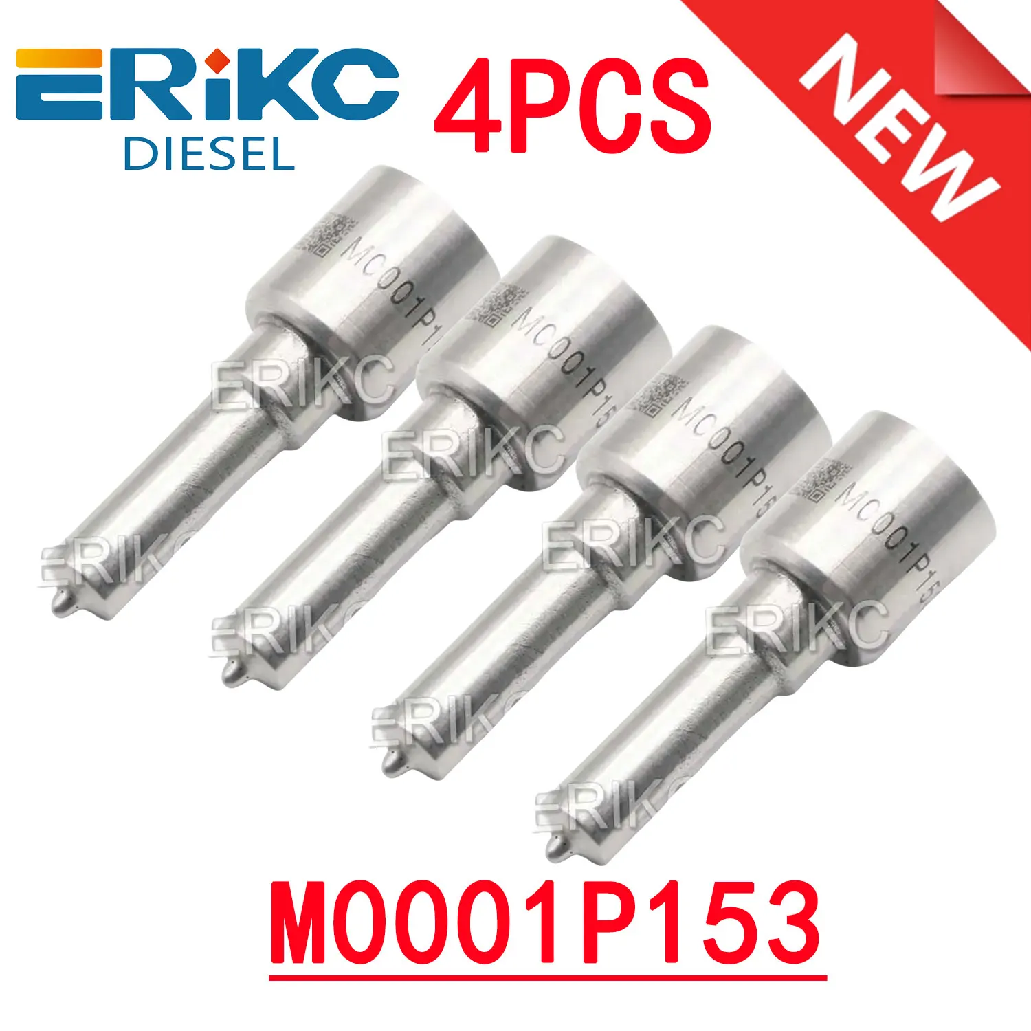 

4PC Common Rail Nozzle Part M0001P153 Oil Burner Injector Nozzle M 0001 P 153 for Siemens 5WS40252 IB5WS40252 A2C59513553