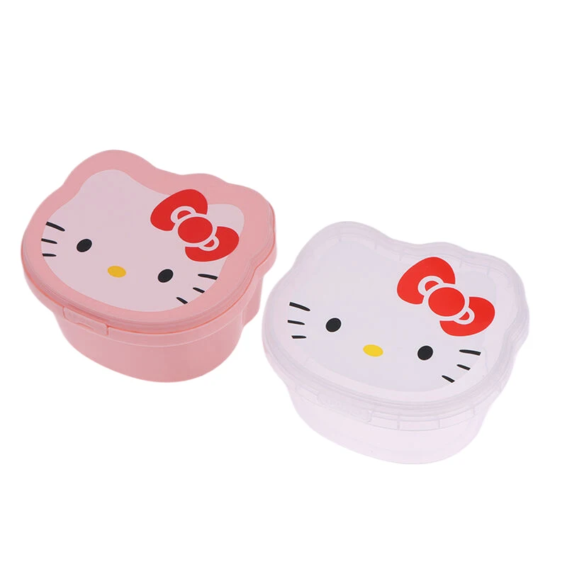 1 pz Sanrio Anime Hello Kitty Y2K scatola di immagazzinaggio Kawaii Cute Cartoon Student Hairpin Desktop Storage Toys regali per ragazze