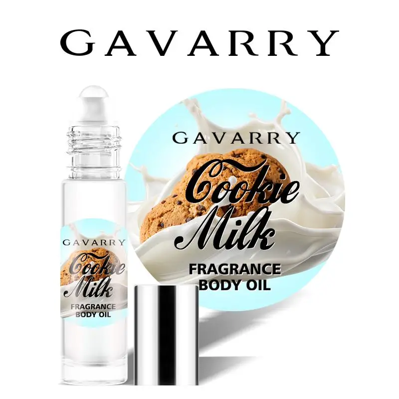 

10ml Milk Cookies Roll-On Fragrance Oil Long Lasting Women's Fragrance Body Oil Portable Mini Fragrance For Daily Use