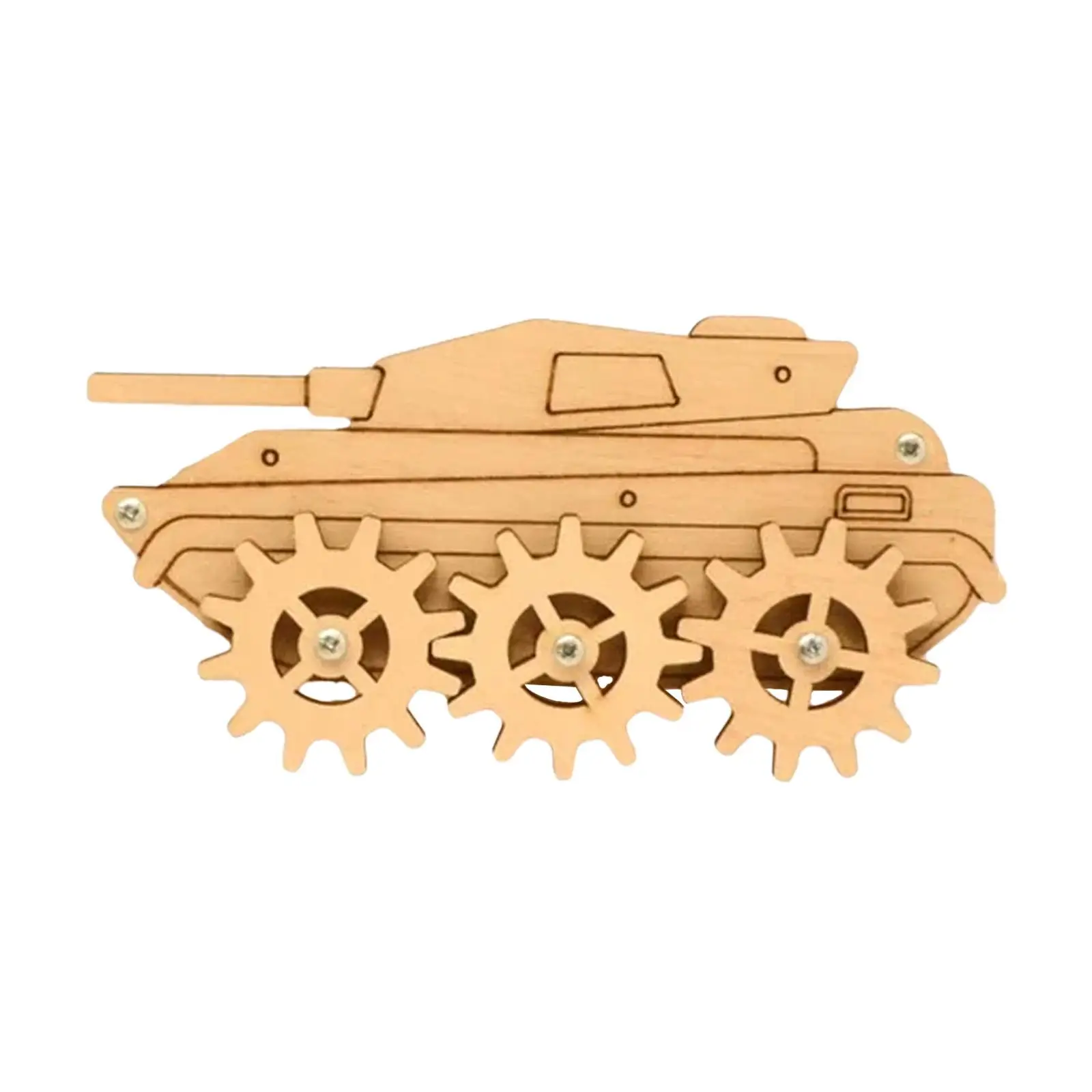 4xKids Busy Board DIY Akcesoria Drewniane zabawki sensoryczne dla dzieci Podróż Chłopcy Tank