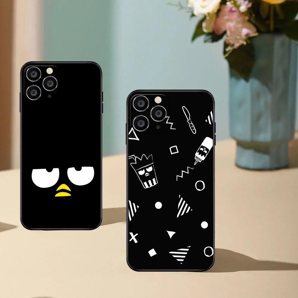 TV-72 Sanrio Bad Badtz Maru Soft Case For iPhone 11 12 13 14 15 Pro Max Plus Mini