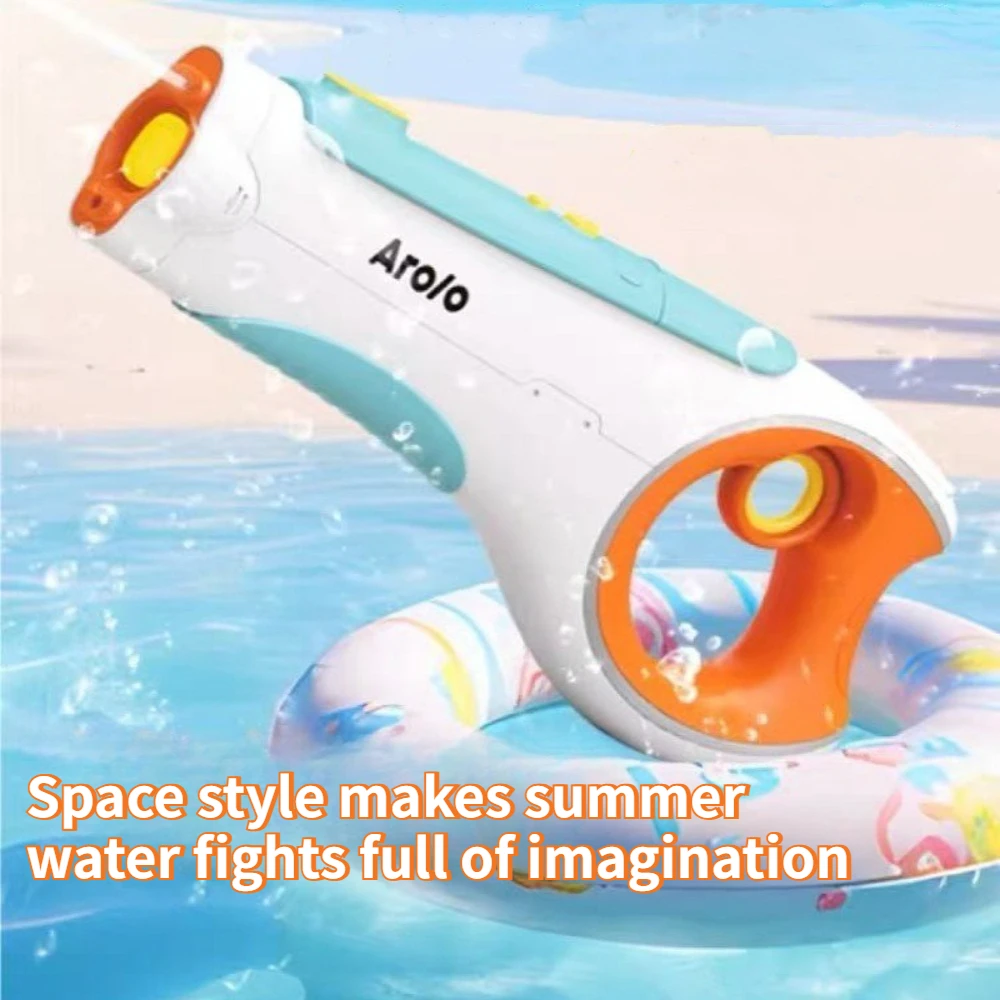 

Children's Fully Electric Water Gun Automatic Multiple Shots Powerful Water Absorption Long Range Water Spraying Battle Toy