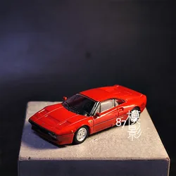 Original 1/87 Scale 288 GTO 1984 Simulation Plastic Car Model Static Display Toy Gift Souvenir Decration Collectible