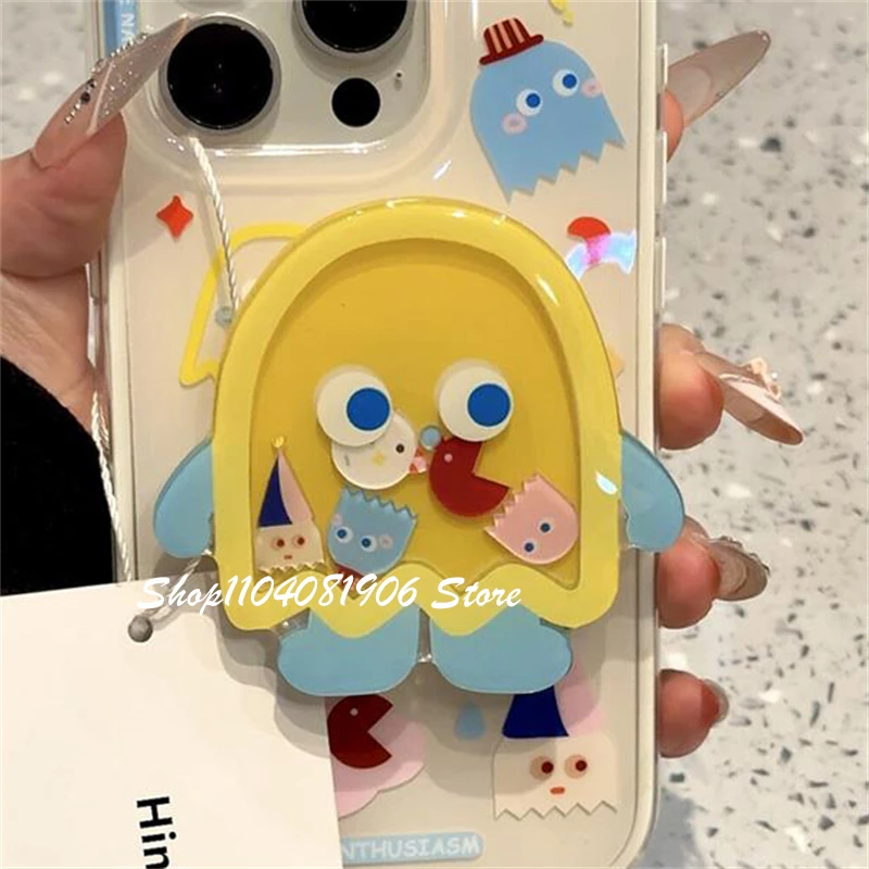 Coreano Carino Shake Cartoon Grip Tok Griptok Staffa per IPhone 16 15 13 Accessori per telefoni Samsung Supporto Anello di supporto Supporto Regalo
