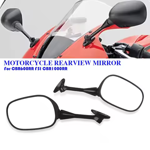 Motorcycle Rearview Side Mirror Rear View Mirrors For Honda CBR600RR CBR 600 RR F5 2003-2016 CBR1000RR CBR1000 RR 2004-2007