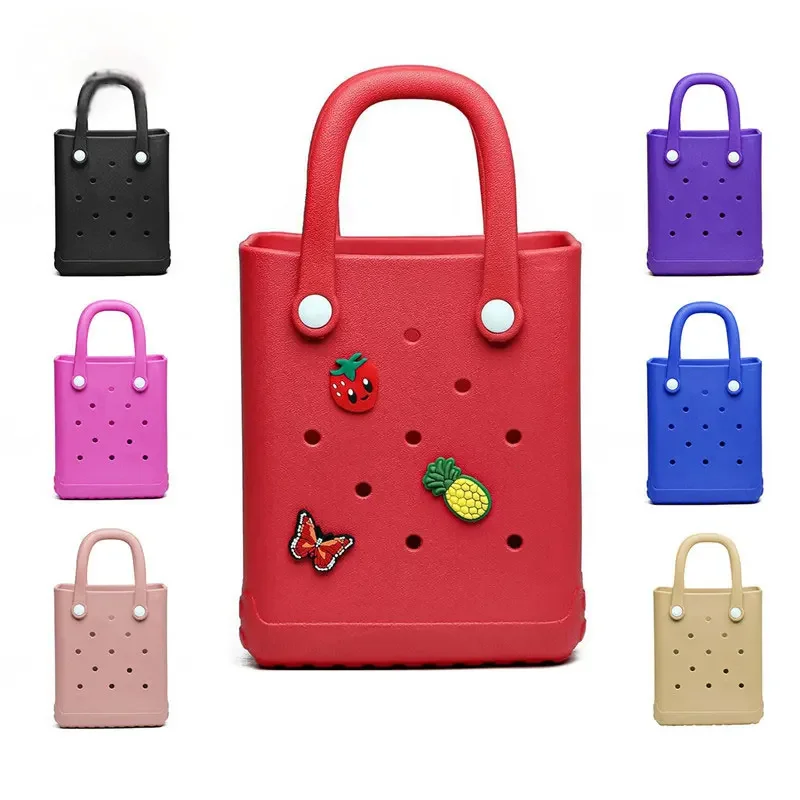 Mini Beach Bag Lightweight Travel Camping Small Handbag Shoulder Bag for Woman Ladies