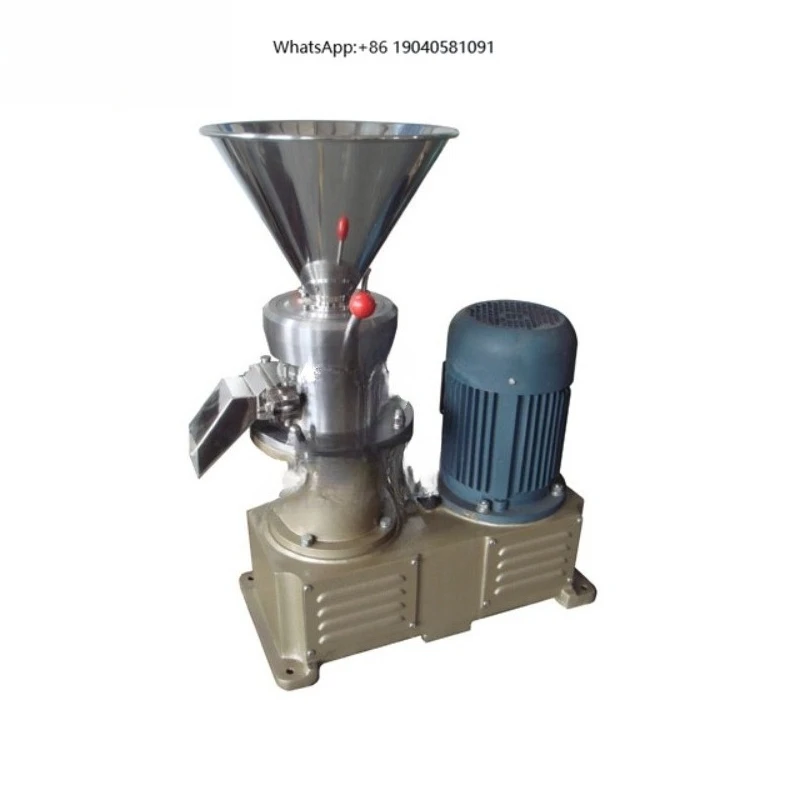 2023 Colloid Grinder Machine Peanut Butter Production Equipment Vertical Sesame Butter Maker