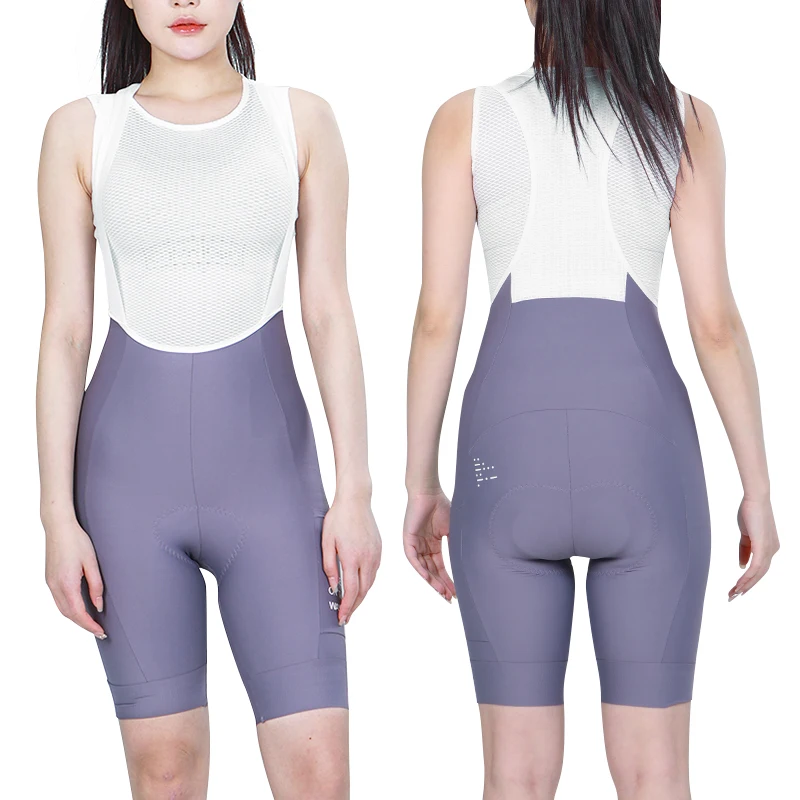 INBIKE Radfahren Shorts frauen Sommer Neue High-taille Tasche Fahrrad Straße MTB Outdoor Radfahren Atmungsaktive Stoßdämpfende Trägerhose
