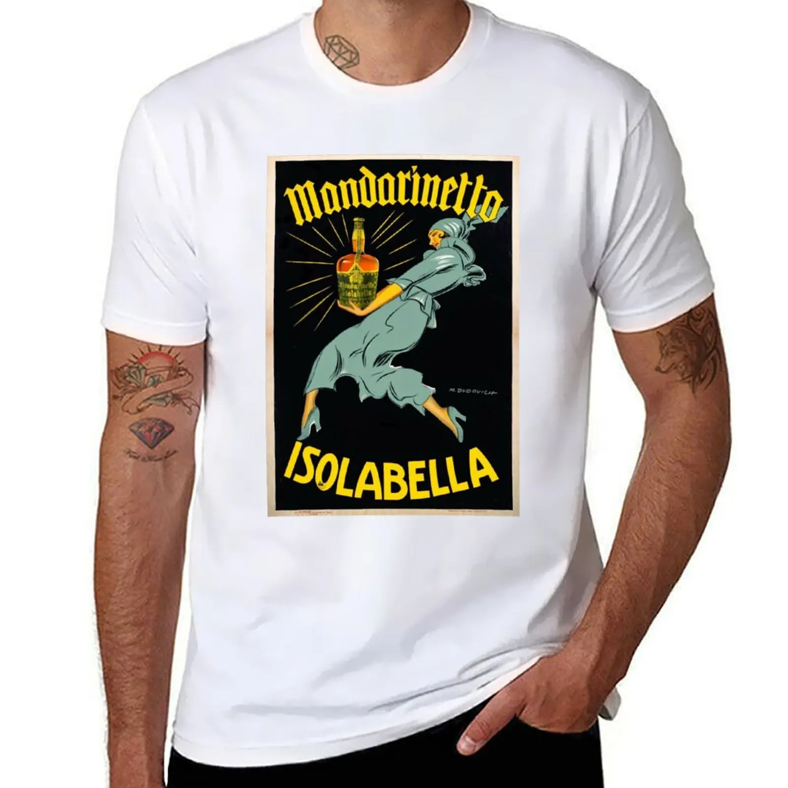 

Mandarinetto Isolabella T-Shirt printed t shirts for man man t shirt cotton high quality T-Shirt