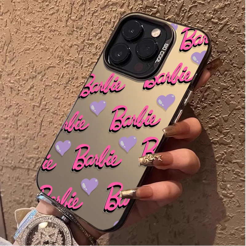 Trendy Pink B-Barbies PC Matte for Samsung Galaxy A32 A52 A52S A72 A51 A71 4G A25 A55 A35 A15 A05 A05S 5G A13 A23 A12 A22 Cover