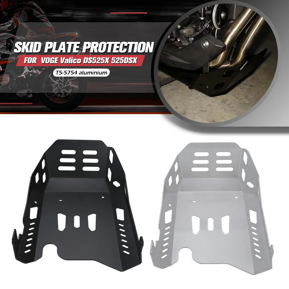 

FOR VOGE Valico DS525X 525DSX 2023-2024-2025 Motorcycle Accessories CNC Aluminium Skid Plate Bash Frame Guard Cover Protection