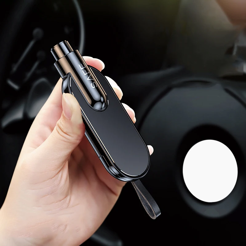 Cuchillo cortador de cinturón de seguridad para coche, martillo de seguridad multifunción, herramienta de salvamento de emergencia, dispositivo de Escape, accesorios para coche