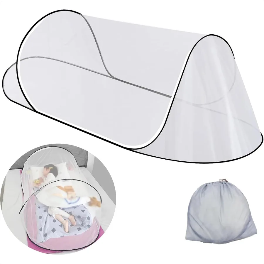 

Pop Up Mosquito Net Foldable Mosquito Net Tent for Bed Camping Travel Patio Portable Mosquito Tent Pop Up Outdoor 1 PCS