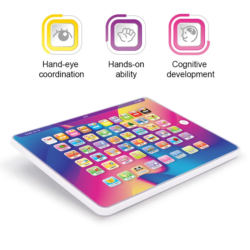Babyspeelgoed Russisch Taal Leren Computer Telefoon met Nummer Letter Dieren Vroeg Onderwijs Pad Speelgoed voor Kinderen Educatief Tablet