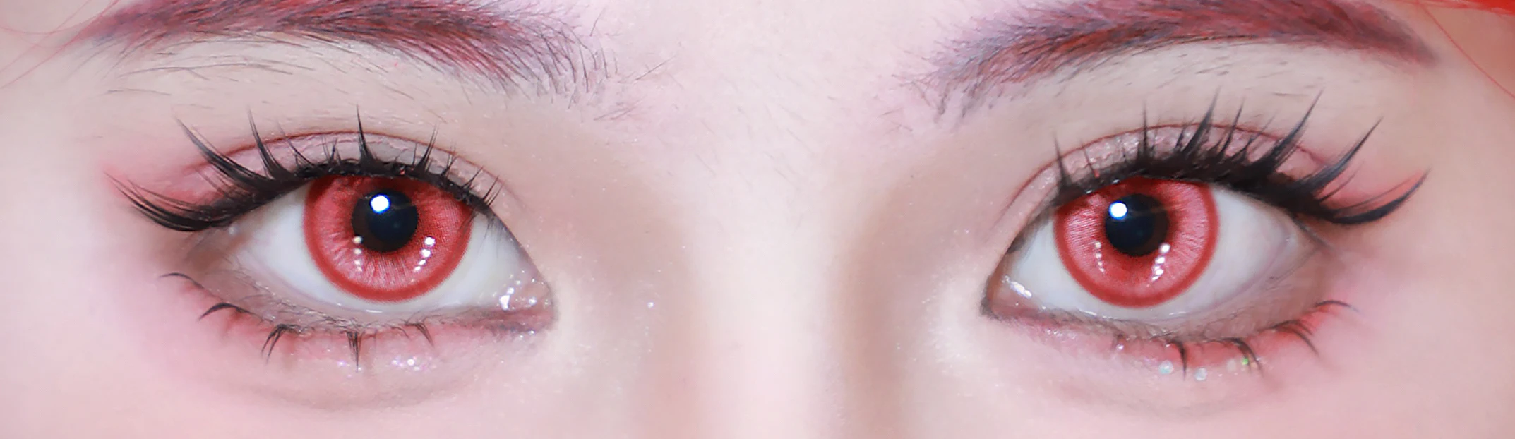 Abgestufte 1 Paar farbige Kontaktlinsen Halloween Cosplay Softlens 14,2 mm 6 Monate – Detail 7
