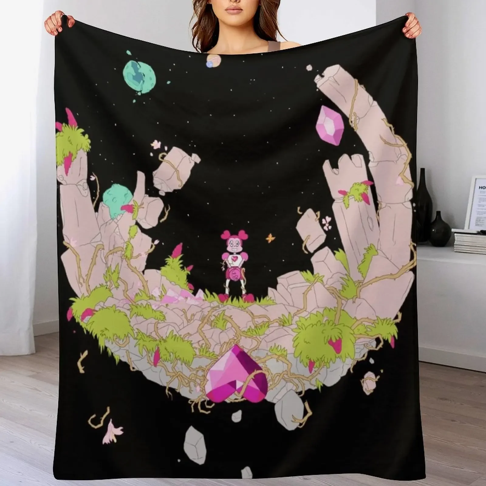 

Don't forget your best friend, Spinel! Throw Blanket Camping Warm Luxury Thicken Designers Blankets