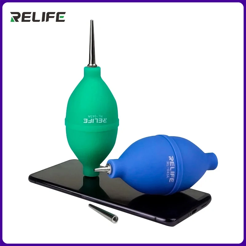 Reinife RL-043A 2 in 1 telefon reparatur staub reiniger luft gebläse kugel staub reinigungs stift für telefon pcb pc tastatur kamera objektiv reinigung