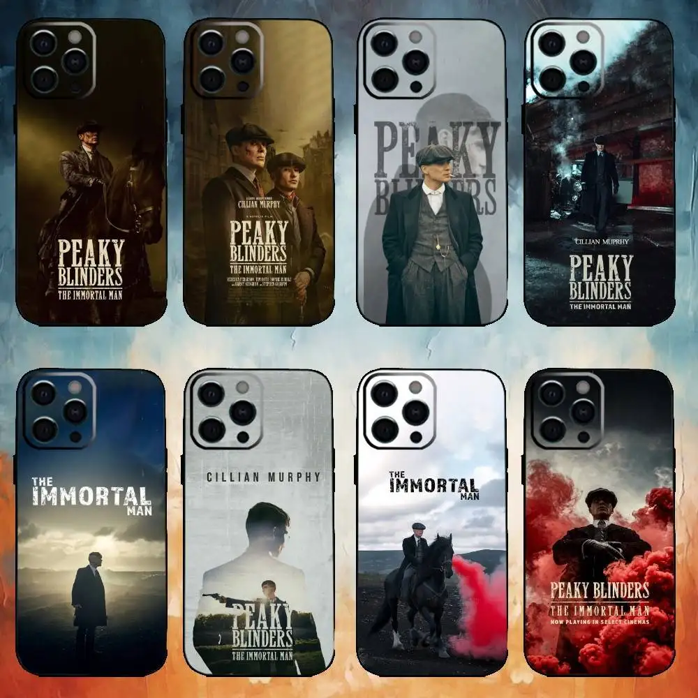 

Moive P-Peaky Blinders The Immortal Man Phone Case For iPhone 17,16,15,14,13,12,11 Plus,Pro,Max,XS Silicone Soft Cover