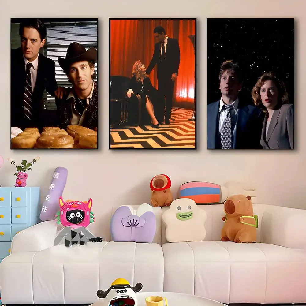 Classic Manga TV Series Shows T-Twin Peaks Posters HD Print Vintage Wall Art Decor for Home Study Room