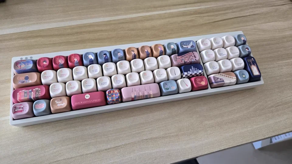 MMDKM40 Split40layout Mechanical Keyboard Kit Custom Wired Tri-mode Wireless Bluetooth 2.4G VIA CNC Anode Hot-swap 40% Keyboard