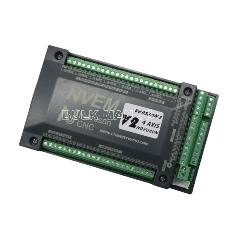 MACH3 NVEM 3/ 4/ 5/6Axis CNC Motion Controller Card Ethernet Slave Funct for Stepper, Servo Motor