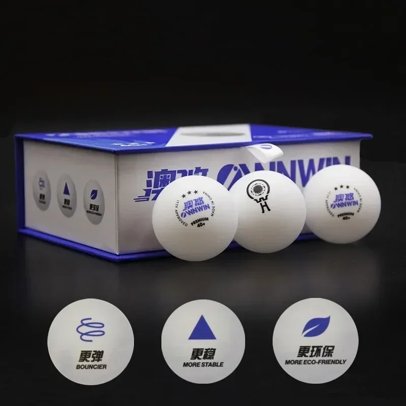 Bolas de tênis de mesa originais 2024 bolas oficiais da equipe mista ittf copa do mundo v40 + bolas de pingue-pongue 3 estrelas bolas de competição